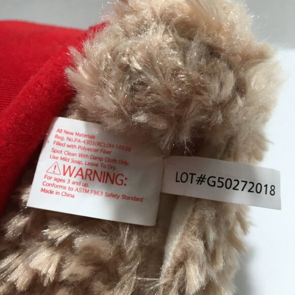 PBC International Twas The Night Before Christmas Plush Bear Battery Operated - Picture 8 of 15